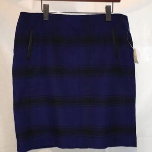NWT Talbots Petites Cozy Plaid Pencil Skirt | Size 14P